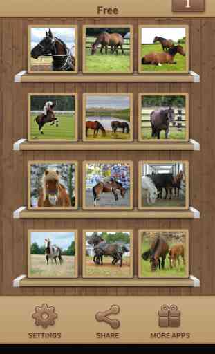 Horse Puzzles Free 2