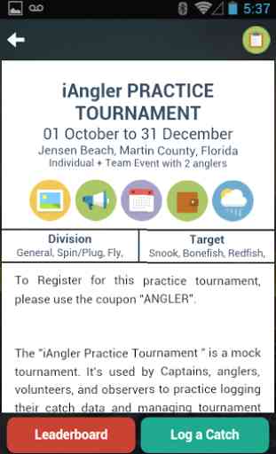 iAngler Tournament 4