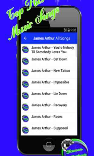 James Arthur Songs 2