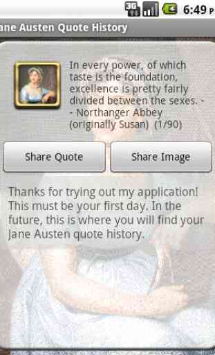 Jane Austen Quotes with Widget 2