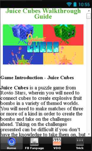 Juice Cubes Walkthrough Guide 1