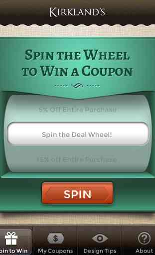 Kirkland's Spin to Win 1