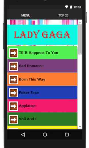 Lady Gaga Complete Lyrics 2