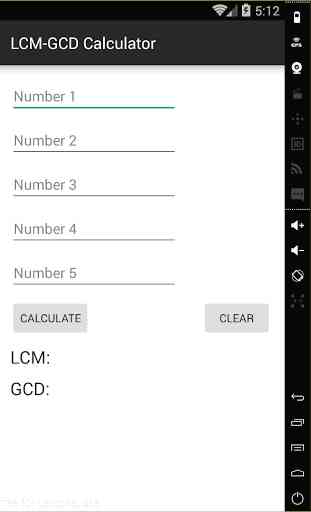 LCM-GCD Calculator 1