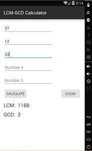 LCM-GCD Calculator 2