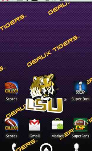 LSU Tigers Live Wallpaper HD 1