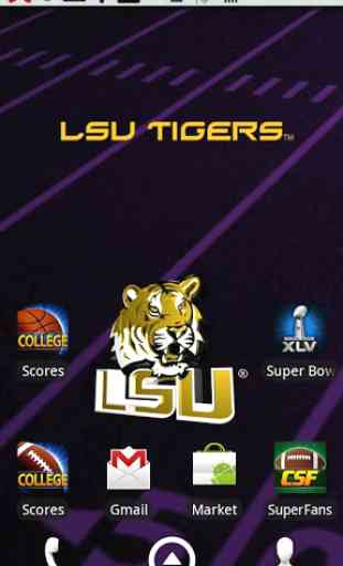LSU Tigers Live Wallpaper HD 3