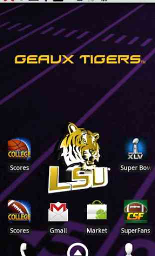 LSU Tigers Live Wallpaper HD 4