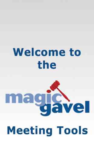 Magic Gavel® Meeting Tools 1