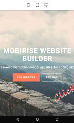 Mobirise Website Builder 2