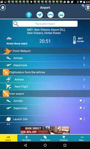 New Orleans Airport +Radar MSY 2