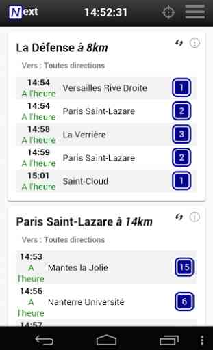 Next - Trains in Paris 1