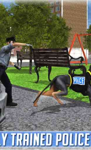 police dog criminal chase 2