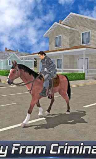Police Horse Criminal Chase 3