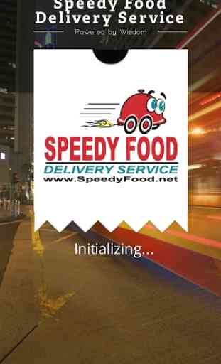 Speedy Food Delivery Service 1