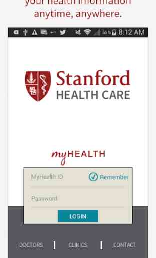 Stanford Health Care MyHealth 1