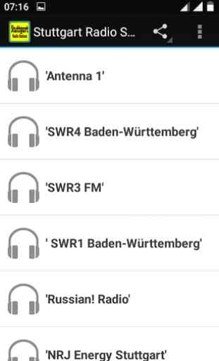 Stuttgart Radio Stations 1