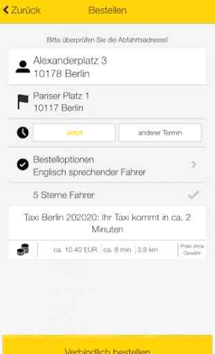 Taxi Berlin (030) 202020 2