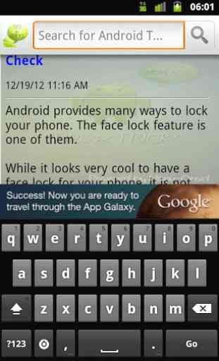 Tips & Tricks for Android 4