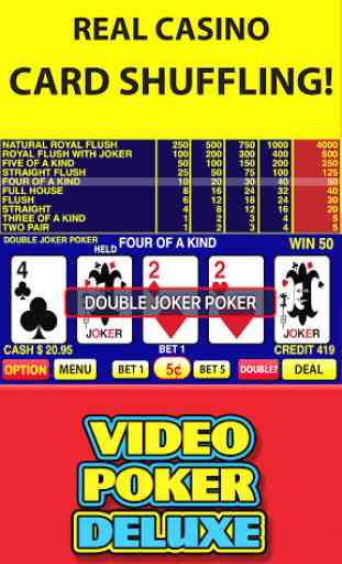 Video Poker Deluxe 4