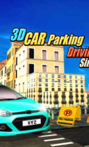 3D Car Parking Driving School 1