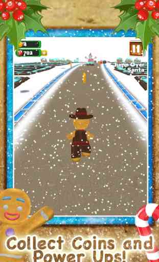 3D Gingerbread Dash Game FREE 3