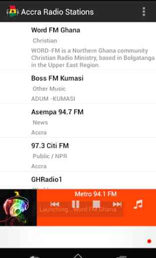 Accra Radio Stations 1