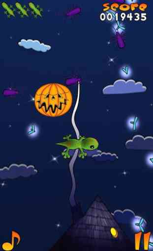 Acrobat Gecko Halloween Free 4