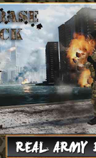 Army Base Attack - Commando 3D 1