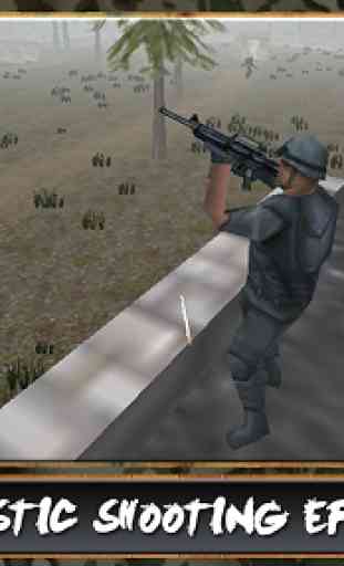 Army Base Attack - Commando 3D 2