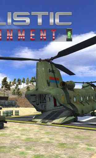Army Helicopter Cargo Relief 1