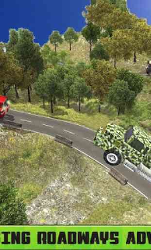 Army Oil Truck 3D 1