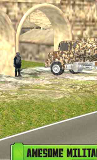 Army Oil Truck 3D 4