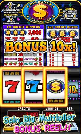 Big Bonus Slots - the 4th Reel 4