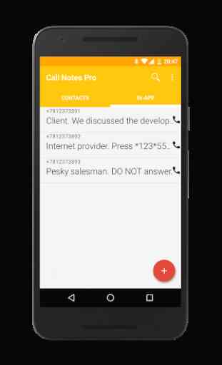 Call Notes Pro 3