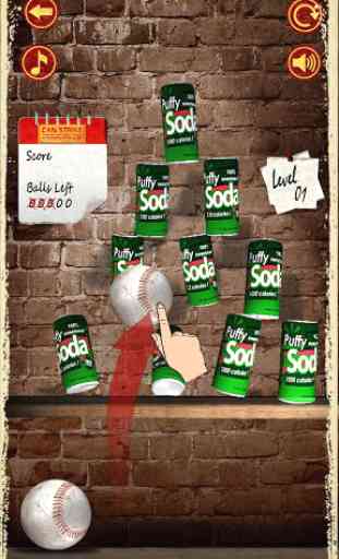 Can Knockdown Cans Challenge 1