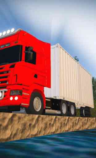 Cargo Trailer Transport Truck 3