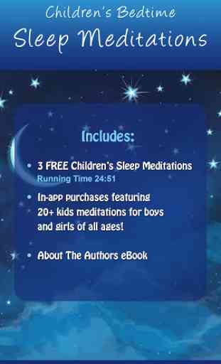 Children’s Bedtime Meditations 1