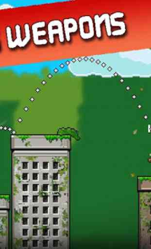 City Monkey: Pixel Artillery 4
