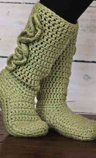 Crochet Boot Ideas 1