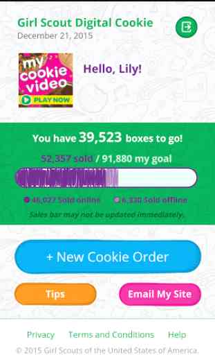 Digital Cookie Mobile App 2