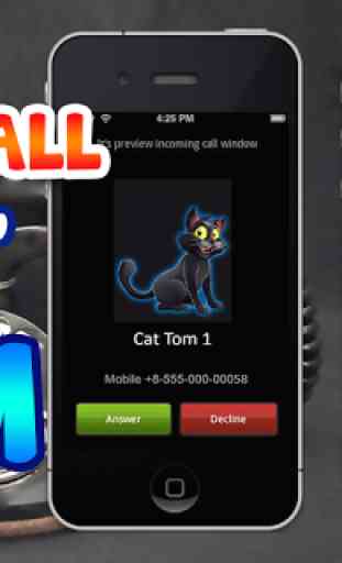 Fake Call Cat Tom 1