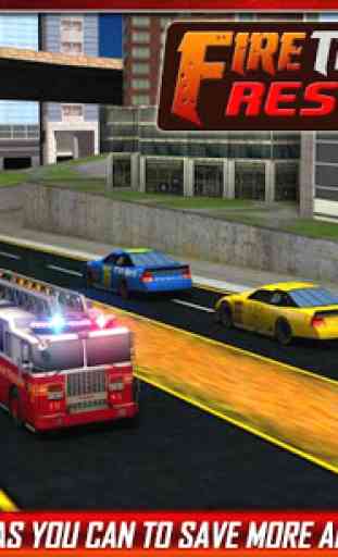 Fire Truck Rescue Service 3D 4