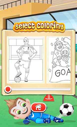 Fooball Kids Color Game 2