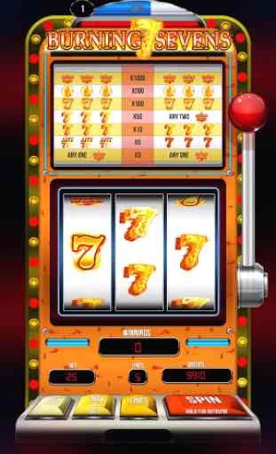 Free Casino Slots:Burning 777! 1