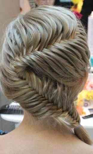 French braids: Women hairstyle 3