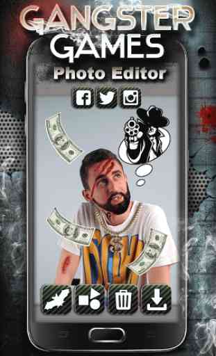 Gangster Games Photo Editor 1