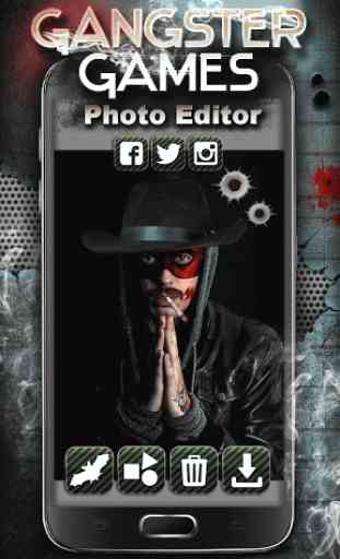 Gangster Games Photo Editor 4