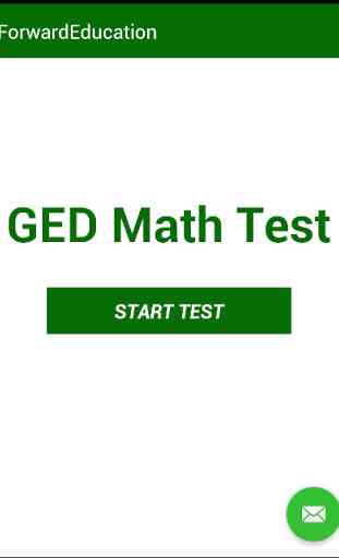 GED Practice Test (Math) 3