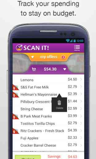Giant Food SCAN IT! Mobile 4
